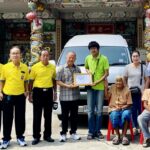 พุทธสมาคมสว่างเหตุธรรมสถาน(ทุ่งเหียง) รับมอบรถยนต์ ผู้ใจบุญ นำไปใช้รับส่ง ผู้ป่วย ผู้ประสบอุบัติเหตุ