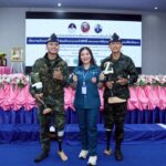 มูลนิธิป่อเต็กตึ๊ง สนับสนุนค่าพาหนะ และสิ่งของ ให้แก่ ผู้รับขาเทียม ช่างและอาสาสมัคร ในโครงการออกหน่วยทำขาเทียม พระราชทานเคลื่อนที่ ครั้งที่ 177 จังหวัดอุบลราชธานี