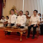 พิธีเปิดการอบรมปฏิบัติธรรมวิปัสสนากรรมฐาน หลักสูตรพัฒนาจิตให้เกิดปัญญาและสันติสุข”เจริญสติ รู้ตัวทุกย่างก้าว” ณ วัดวิมลนิวาส ร้อยเอ็ด