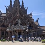 ทหารเรือสหรัฐฯ  ไม่ได้มีแค่เที่ยวกลางคืน บุกแลนด์มาร์กพัทยา ชมปราสาทสัจธรรม–ทำกิจกรรม คาดใช้จ่ายวันละไม่ต่ำกว่าแสนบาท