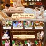 ชวนดูแลสุขภาพในงาน “มหกรรมเซียนแก้ปวด” พบตรวจวินิจฉัย นวดไทย และเวิร์กชอปสุขภาพ 10-13 ก.ย. นี้ ที่พาราไดซ์ พาร์ค