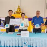 เมาไม่ขับจับมือ อบต.หนองเหล็ก หนุนประชาชน ปรับพฤติกรรม เมา + ดื่ม ไม่ขับ + ขับขี่หรือซ้อนท้ายสวมหมวก