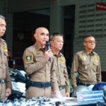 สืบสวนและฝ่ายป้องกันปราบปราม สถานีตำรวจภูธรเมืองสมุทรปราการ บูรณาการกำลังร่วมกัน เร่งรัดสืบสวนติดตามจับกุมเครือข่ายโจรกรรมรถจักรยานยนต์ มาดำเนินคดีตามกฎหมาย